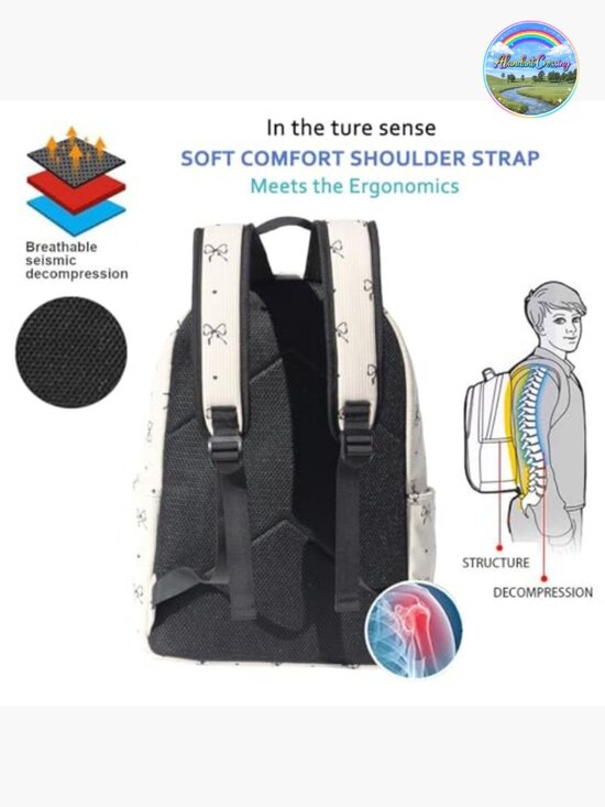 Waterproof Corduroy Travel Backpack with Padded Laptop Compartment